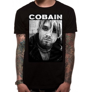 เสื้อยืดผู้ เสื้อยืด พิมพ์ลาย KURT COBAIN SHADOW Music แฟชั่นฤดูร้อน สําหรับผู้ชาย S-5XL