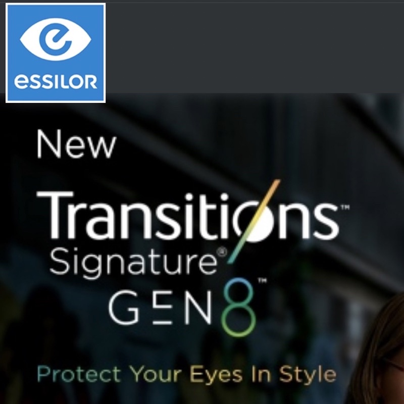 เลนส์ Essilor Transition Gen8 (สี grey)