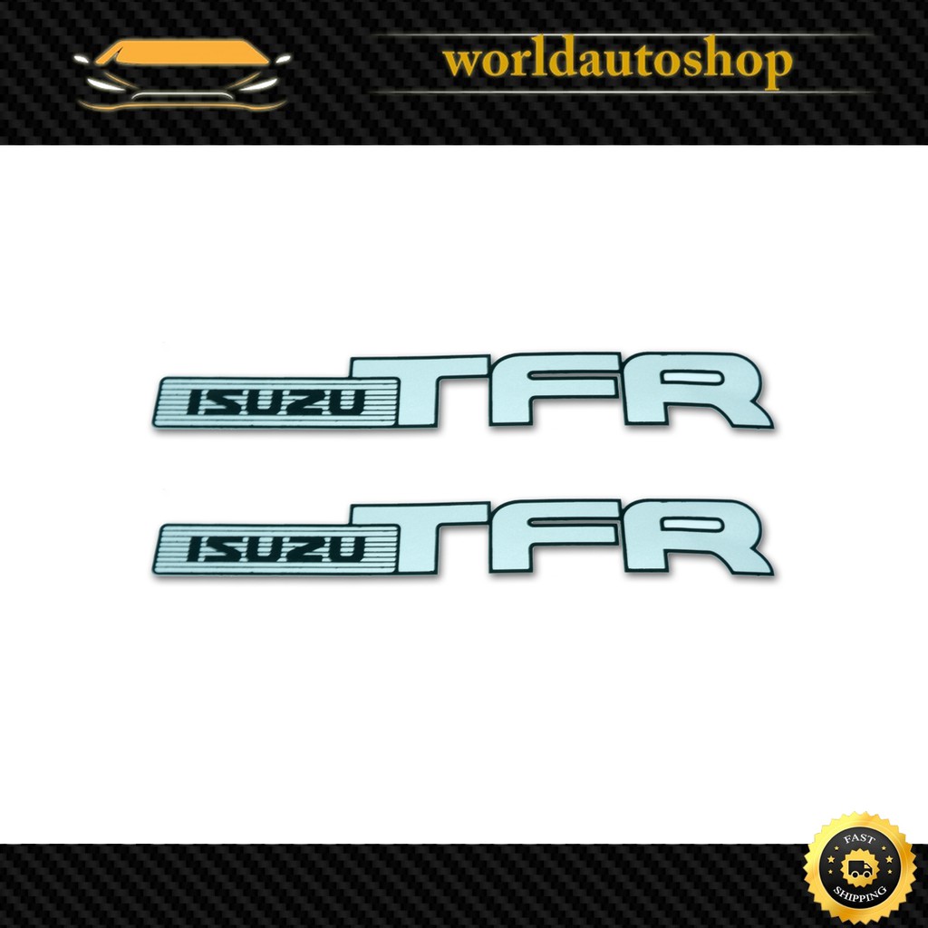 สติ๊กเกอร์ Sticker 4x4 สี Red, Black D-Max Isuzu 2, 4 ประตู ปี2012-2018