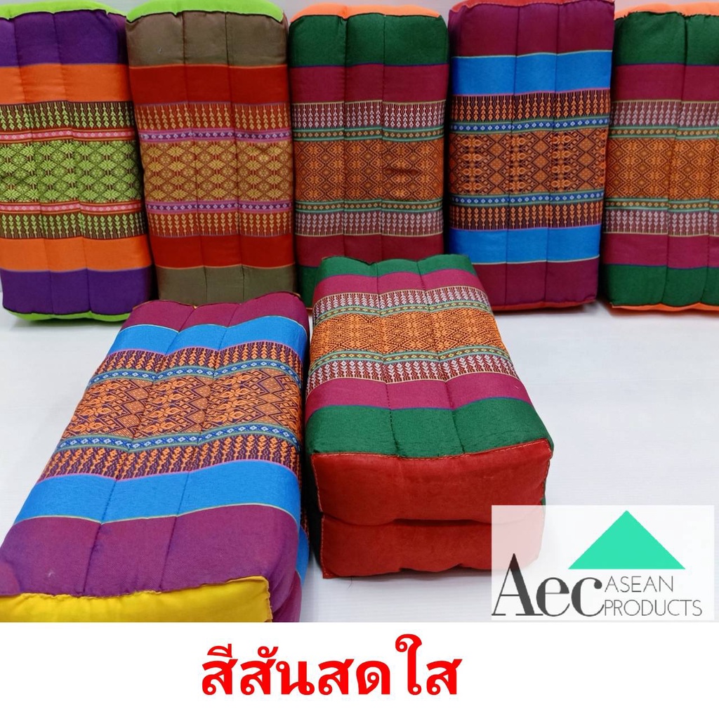 หมอนขิดสุขภาพ ขนาด 35x15x10 ซ.ม. หมอนหนุนเพื่อสุขภาพหนาแน่น ผ้าทอลายละเอียดสินค้าไทยงานคุณภาพดี มีบริการเก็บเงินปลายทาง ราคา ถูกที่สุด ดีลบีเคเค แกลเลอรีภาพที่ 5