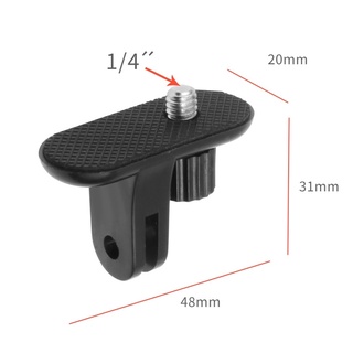 ตัวแปลงหัวสกรู1/4” แบบทรงยาว สำหรับ กล้องโกโปร กล้องแอคชั่น ❗️รบกวนอ่านรายละเอียดก่อนสั่งซื้อ❗️For Gopro , Action Camera