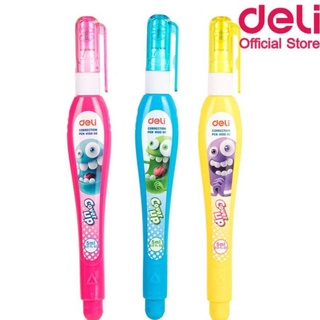 น้ำยาลบคำผิด Deli H10000 Correction Pen ปากกาลบคำผิด ลาย Bumpee ขนาด 5ml.