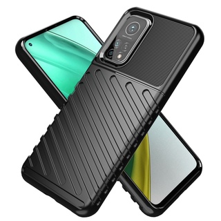 Xiaomi Mi 10T Pro 5G Protector Soft Silicone Thunder Armor Fashion Fitted Case