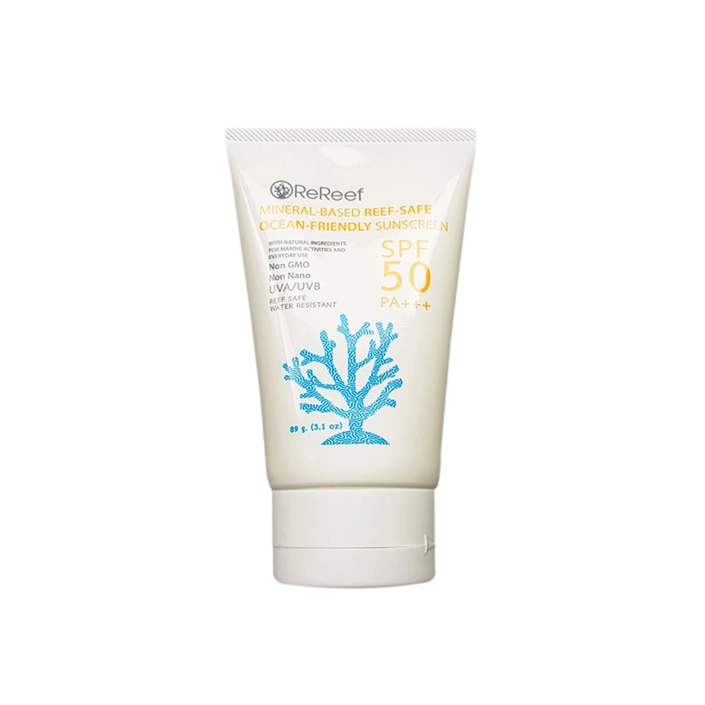 ReReef Mineral-based Reef-safe Ocean-friendly Sunscreen SPF50+++ ครีมกันแดดเป็นมิตรต่อปะการัง (89 g)