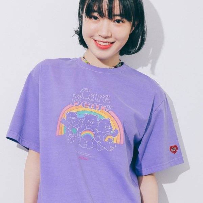 (ทักก่อน) พรี Ronron CARE BEARS TRIPLE BEARS T-SHIRT​ 🐻