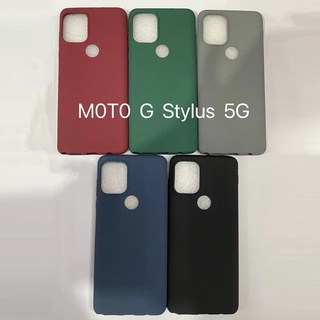 เคสโทรศัพท์มือถือแบบนิ่ม ผิวด้าน บางมาก เรียบง่าย สําหรับ Motorola Moto G Stylus 5G G Stylus 2021