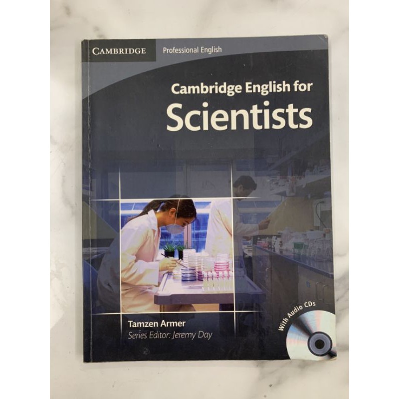 หนังสือ Cambridge english for scientists