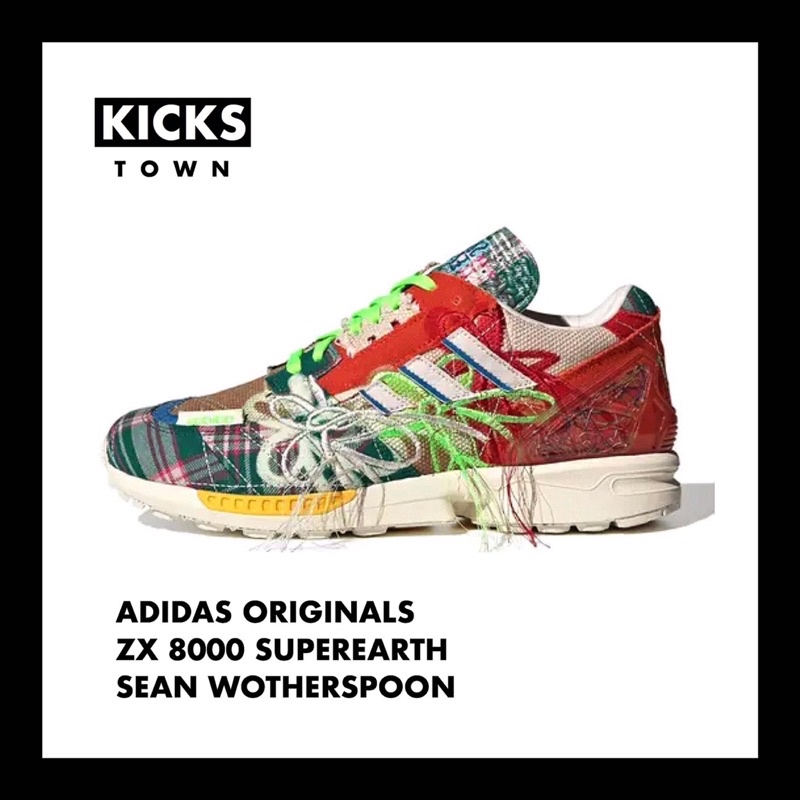 ADIDAS ORIGINALS X SEAN WOTHERSPOON ZX 8000 SUPEREARTH