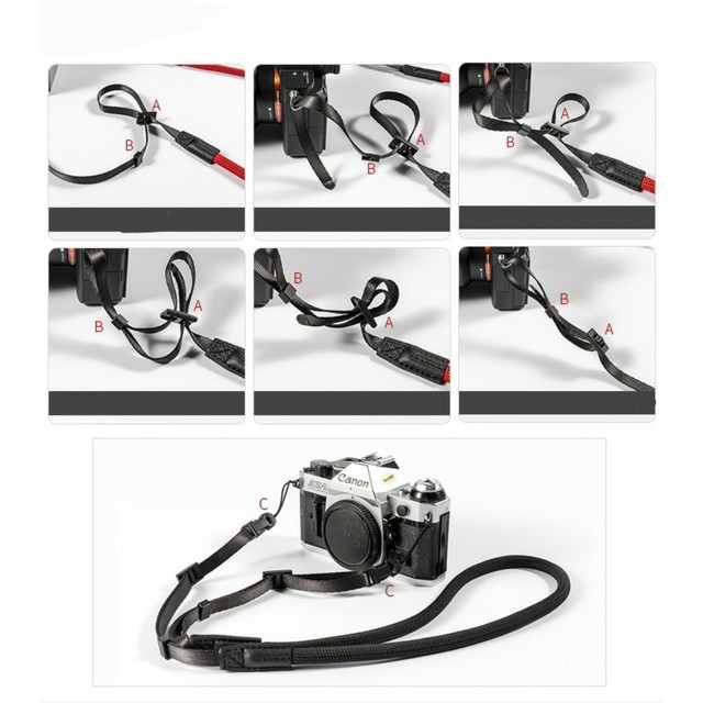 สายคล้องกล้อง สายสะพายกล้อง สายกล้อง ขนาด 100 ซม รุ่น X01