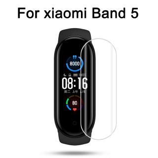 ฟิล์มกันรอยหน้าจอ tpu 3 ชิ้นสําหรับ xiaomi mi band 5