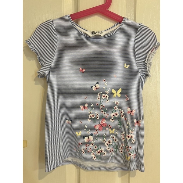 เสื้อยืด H and M ไซด์ 4-6y
