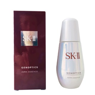 ปรับสีผิวให้กระจ่างใส SK-ll/skii/SK2 small bulb 50ml white light essence  รอยสิวจางลง  SK-ll/skii/SK2 หลอดไฟขนาดเล็ก 50 มล. ไวท์ ไลท์ เอสเซ้นส์