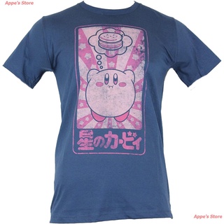 Appes Store COD BSD Bungou Stray Dogs Kirby Mens Hamburger T-Shirt เสื้อยืดพิมพ์ลาย เสื้อยืดคู่รัก