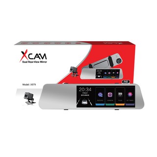 XCAM กล้องติดรถยนต์ XCAM X979 Dual Camar  Mirro Cam Touch Screen 7.0 นิ้ว Full HD1080P