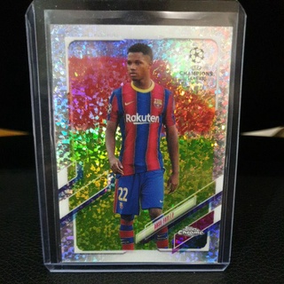 Topps Chrome Ucl Ansu Fati