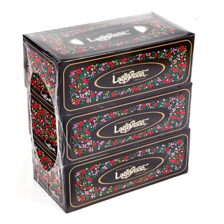 กระดาษเช็ดหน้า สก๊อตต์ Lady  กล่อง140แผ่น (แพ็ค3กล่อง) กระดาษทิชชู Scott Lady Facial Tissue Box 140 sheets (3 boxes)