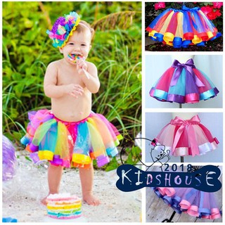 HEI-เด็กสาววัยหัดเดินเต้นบัลเล่ต์สวมชุดกระโปรง Tutu เครื่องแต่งกาย Pettiskirt