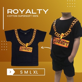 ใหม่เสื้อเด็ก ROYALTY 
เหมือนใส่สร้อยโซ่คูลๆเท่ๆ 
สายฮิปฮอปต้องจัดน้า