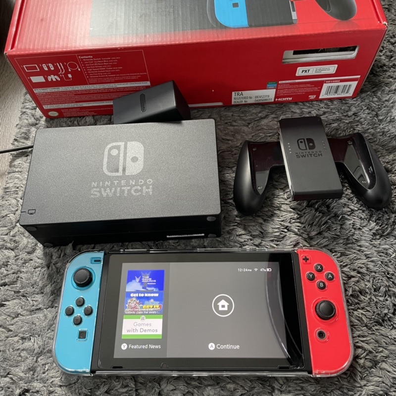 มือสอง Nintendo Switch กล่องแดง