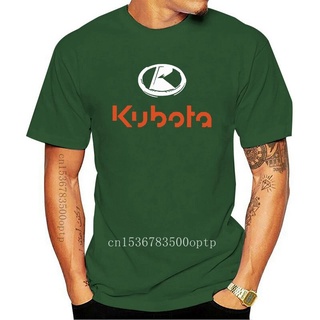 เสื้อยืดลําลอง แขนสั้น พิมพ์ลายโลโก้ Kubota Tractor ทรงหลวม สีดํา เข้ากับทุกการแต่งกาย สําหรับผู้ชาย 139086