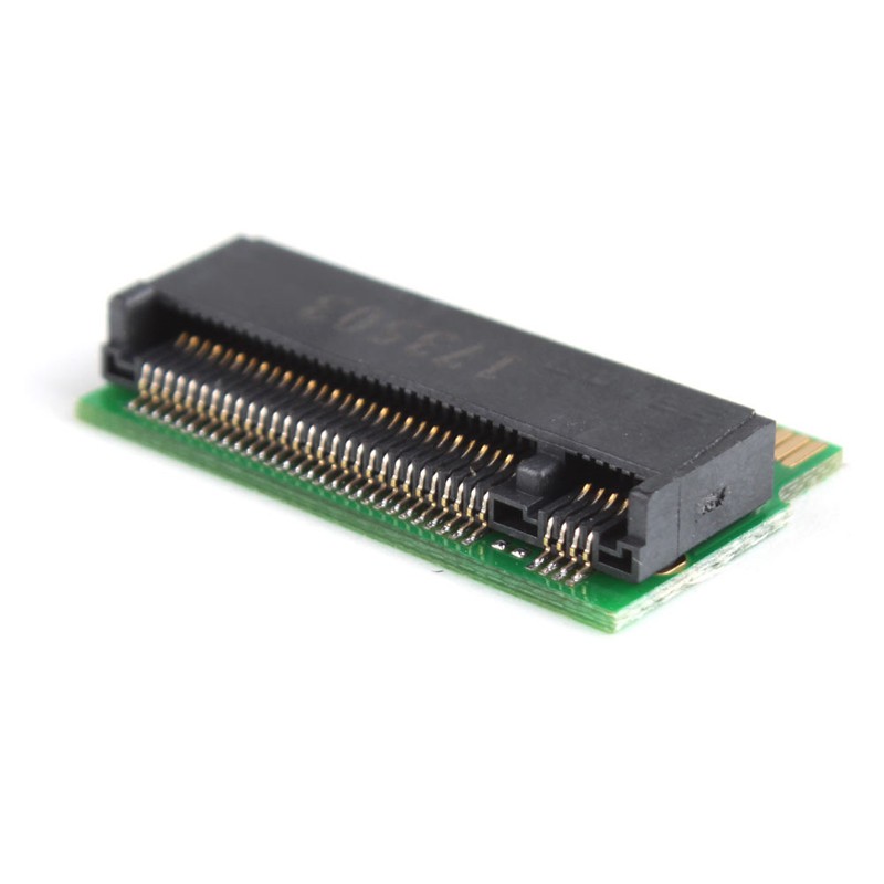 DF M Key M . 2 PCI-E AH CI SSD อะแดปเตอร์การ์ด MacBook Air A 1465 A 1466 Pro #5