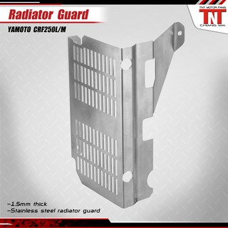 การ์ดหม้อน้ำ/Radiator guard " YAMOTO" CRF250L/M สแตนเลส (ใส่ CRF250 Rally ไม่ได้)