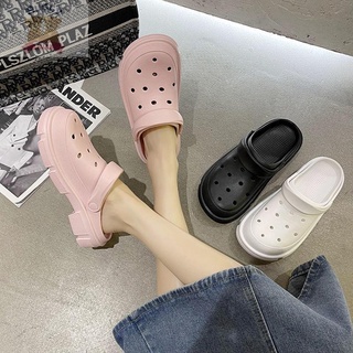 crocs แท้ รองเท้า crocs แท้ ตัวติดรองเท้า crocs รองเท้าหัวโต baoji ตัวติดรองเท้าหัวโต รองเท้าหัวโตผู้ชาย◎❧♦หลุมรองเท้าหญ