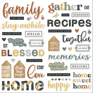 Hearth &amp; Home Foam Stickers 61/Pkg