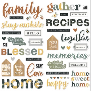 Hearth &amp; Home Foam Stickers 61/Pkg