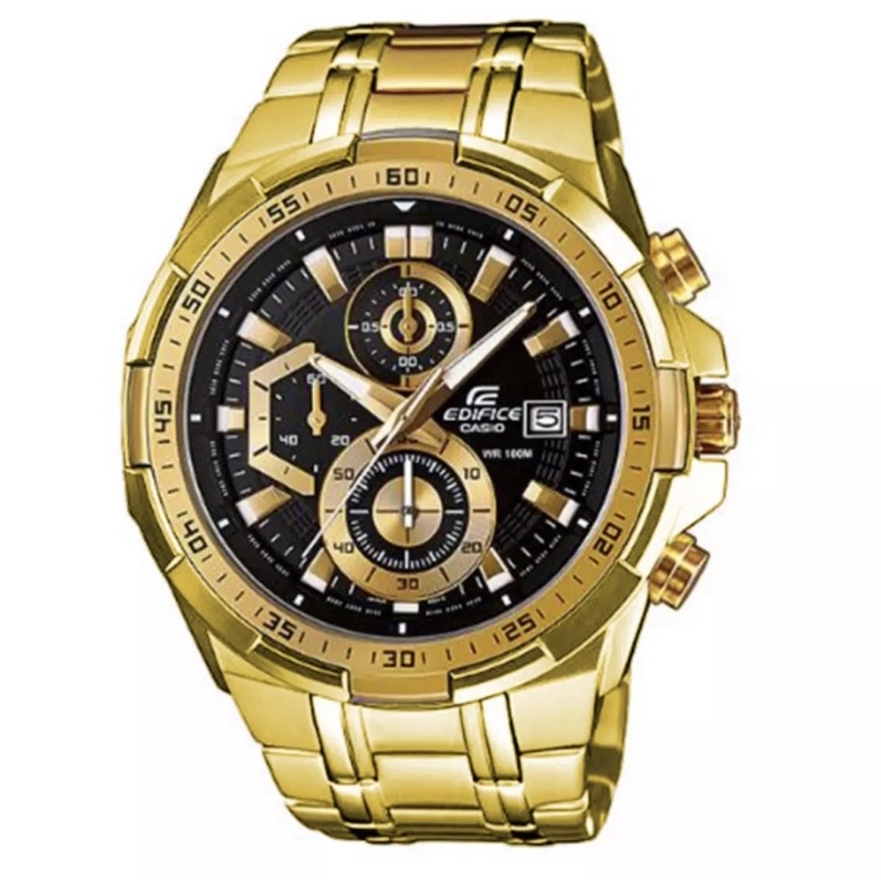 CASIO EDIFICE แท้  % รุ่น EFR-539 Gold Edition