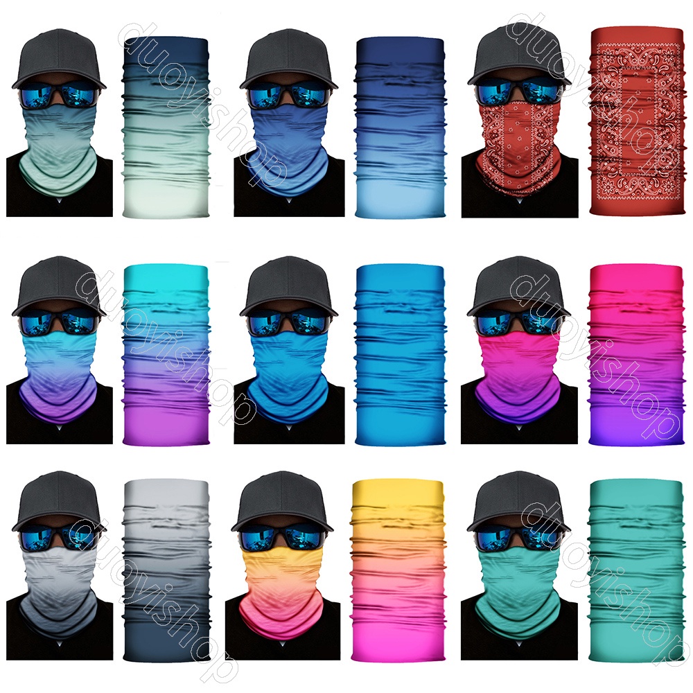 Passion RED Anti Dust UV Buff Bandana Turban แถบคาดศีรษะจักรยานมอเตอร์ตกปลากีฬา