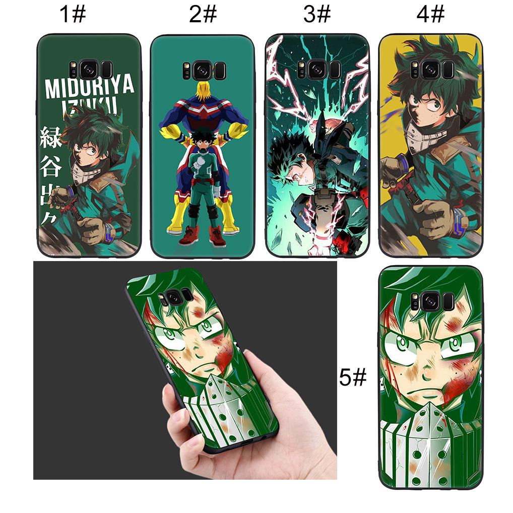 Samsung Galaxy S9 S8 Plus S7 S6 Note 8 9 Soft Case My Hero Academia Anime