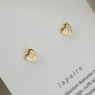 Lapaire | Mini me earring ต่างหู [ Alphabet series ]