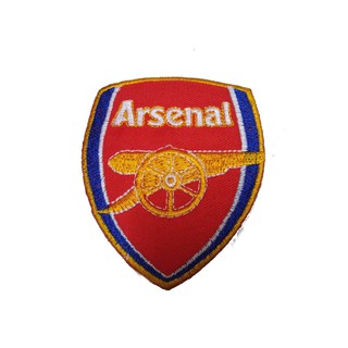 (รีด/เย็บได้) Arsenal ป้ายติดเสื้อ logo Embroidered Sew Iron On Patches Badge