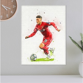 โปสเตอร์ ผ้าแคนวาส Alex Oxlade-Chamberlain Liverpool อเล็กซ์ ออกซ์เลด-เชมเบอร์ลิน นักเตะ ลิเวอร์พูล