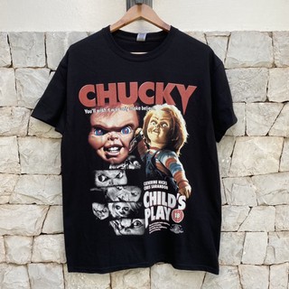 เสื้อ หนัง เสื้อภาพยนตร์ CHUCKY BY HOMAGE TEES นำเข้าS-5XL