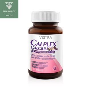 Vistra Calplex calcium 600mg. &amp; Menaquinone-7 plus