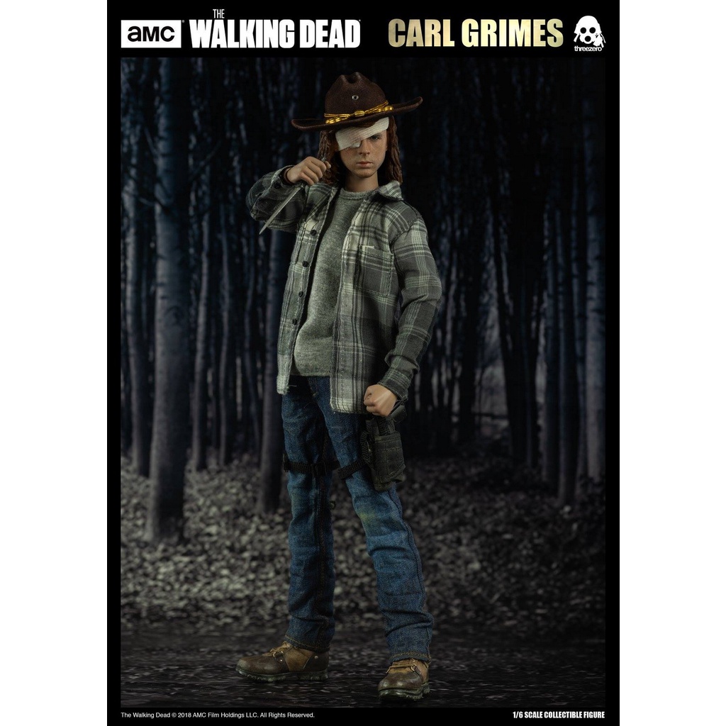 🕊️พร้อมส่ง ฟิกเกอร์ โมเดล ของสะสม threezero 3Z0062 amc The Walking Dead - Carl Grimes