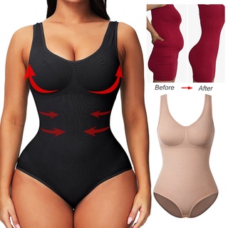 ชุดชั้นในสตรี บอดี้สูท / เสื้อสายเดี่ยว / bodysuit corset shapers vest