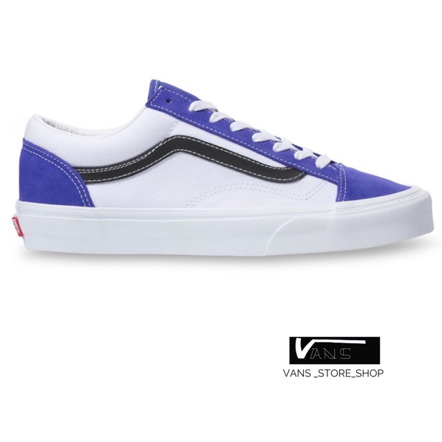 VANS STYLE36 RETRO SPORT ROVAL BLUE TRUE WHITE SNEAKERS สินค้ามีประกันแท้