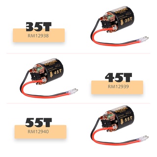 มอเตอร์แปรงถ่าน 540 35T 45T 55T สําหรับโมเดลรถไต่หินบังคับ Axial SCX10