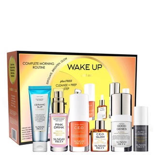 พร้อมส่ง ของแท้ SUNDAY RILEY Wake Up With Me Complete Brightening Morning Routine (177USD Value)