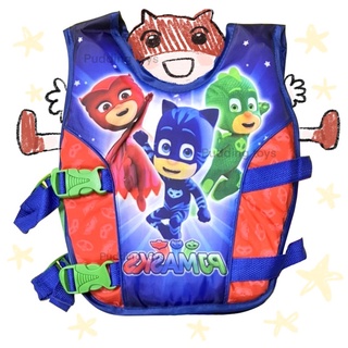 พร้อมส่ง เสื้อชูชีพ สำหรับเด็ก ลาย PJ Masks ลายลิขสิทธิ์แท้