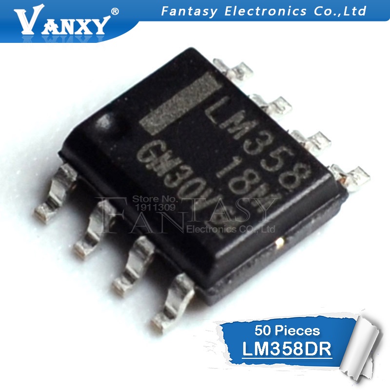 50PCS LM358DR SOP8 LM358 SOP LM358DT SOP-8 SMD LM358DR2G ใหม่และ IC