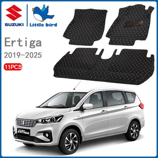 Little Bird พรมปูพื้นรถยนต์ โรงงานผลิตของไทย Suzuki Ertiga 2019-2025 11PCS การรับประกันคืนสินค้าภายใน7วัน พรมรถยนต์