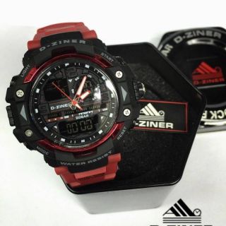 นาฬิกาข้อมือDZiner Watch 
ดีซีเนอร์วอช สายยางสองระบบ