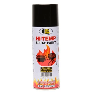 Bosny Hi-Temp Spray สีสเปรย์ทนความร้อน 400 ํF บอสนี่ สีทนความร้อน สีสเปรย์ทนความร้อนสูง ขนาด 400 CC.