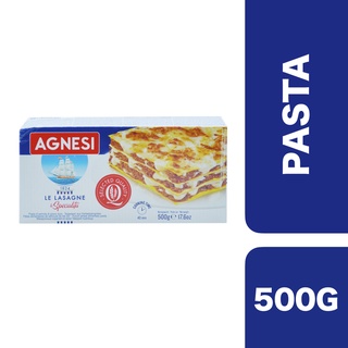 Agnesi Le Lasagne Pasta 500g ++ พาสต้า Agnesi Le Lasagne 500 กรัม