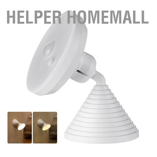 Helper Homemall โคมไฟ Led เซนเซอร์ตรวจจับการเคลื่อนไหว ชาร์จ Usb สําหรับห้องนอน ทางเดิน