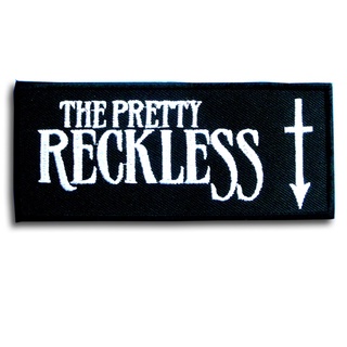 อาร์มติดเสื้อ ตัวรีดติดเสื้อผ้า หมวก อาร์ม ตัวรีด วงดนตรี เฮฟวี เมทัล ร็อค The Pretty Reckless Patch Embroidered Iron on